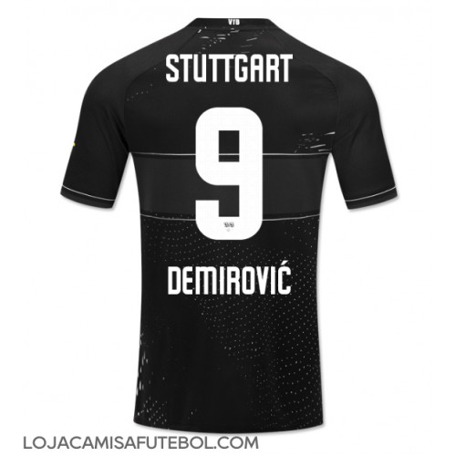 Camisa de Futebol Stuttgart Ermedin Demirovic #9 Equipamento Alternativo 2024-25 Manga Curta